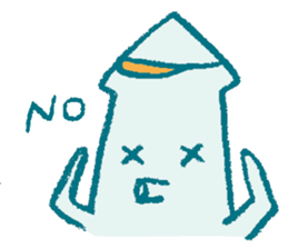 Traveler's octopus and squid sticker #3994437