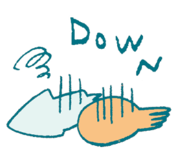 Traveler's octopus and squid sticker #3994438