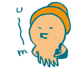 Traveler's octopus and squid sticker #3994439