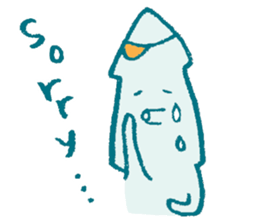 Traveler's octopus and squid sticker #3994444