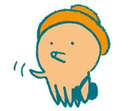 Traveler's octopus and squid sticker #3994445