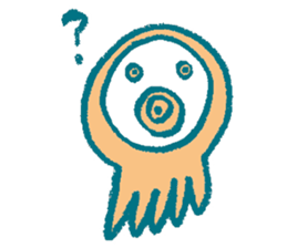 Traveler's octopus and squid sticker #3994464