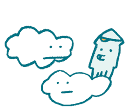 Traveler's octopus and squid sticker #3994469