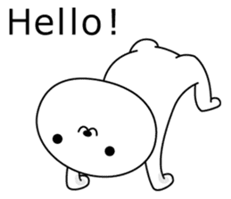 Unique and Funny Mascot sticker #3995121