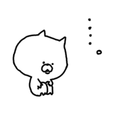 mikawa cat sticker #3995277
