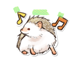 petapeta hedgehog sticker #3995402