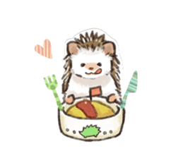 petapeta hedgehog sticker #3995405