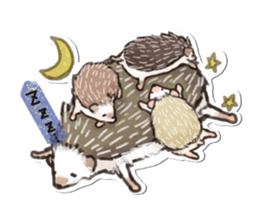 petapeta hedgehog sticker #3995406