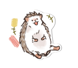 petapeta hedgehog sticker #3995410