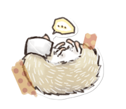 petapeta hedgehog sticker #3995412