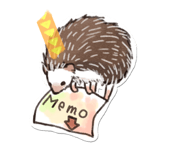 petapeta hedgehog sticker #3995415