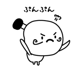 Character of the simple samurai sticker #3995609