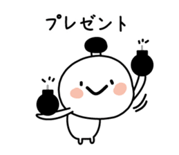 Character of the simple samurai sticker #3995610