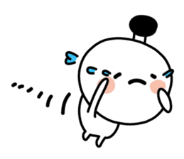 Character of the simple samurai sticker #3995617