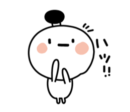 Character of the simple samurai sticker #3995620