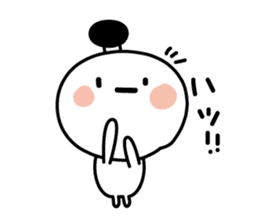 Character of the simple samurai sticker #3995620