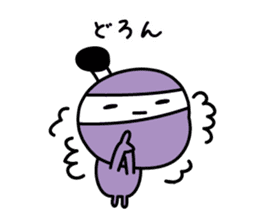 Character of the simple samurai sticker #3995630