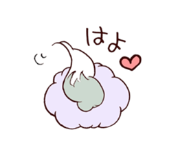 Kawaii MOFUMOFU Sticker 2 by ARINKO sticker #3995638