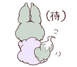 Kawaii MOFUMOFU Sticker 2 by ARINKO sticker #3995639