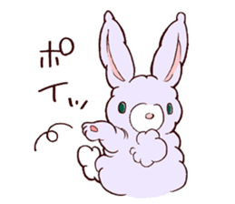 Kawaii MOFUMOFU Sticker 2 by ARINKO sticker #3995641