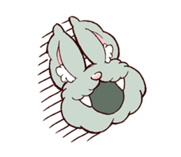 Kawaii MOFUMOFU Sticker 2 by ARINKO sticker #3995642