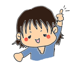 Girls are busy! sticker #3995755