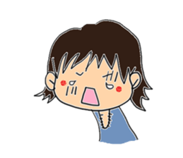 Girls are busy! sticker #3995763