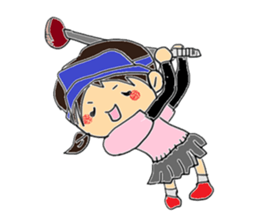 Girls are busy! sticker #3995771