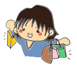 Girls are busy! sticker #3995774