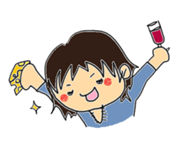 Girls are busy! sticker #3995789