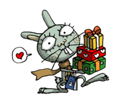 ELEGANT KIIMO Rabbit 3 sticker #3996041