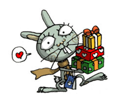ELEGANT KIIMO Rabbit 3 sticker #3996041