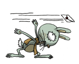 ELEGANT KIIMO Rabbit 3 sticker #3996042