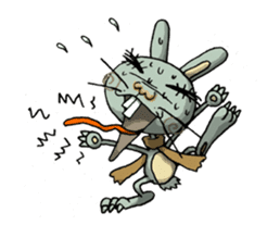 ELEGANT KIIMO Rabbit 3 sticker #3996043