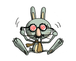ELEGANT KIIMO Rabbit 3 sticker #3996050