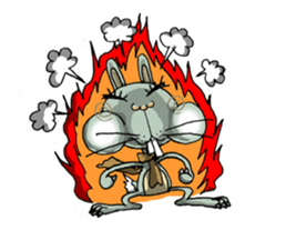 ELEGANT KIIMO Rabbit 3 sticker #3996052