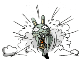 ELEGANT KIIMO Rabbit 3 sticker #3996054