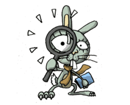 ELEGANT KIIMO Rabbit 3 sticker #3996057