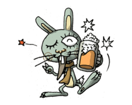 ELEGANT KIIMO Rabbit 3 sticker #3996058