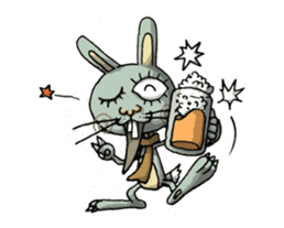 ELEGANT KIIMO Rabbit 3 sticker #3996058
