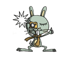 ELEGANT KIIMO Rabbit 3 sticker #3996065