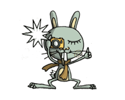 ELEGANT KIIMO Rabbit 3 sticker #3996065