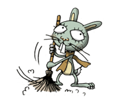 ELEGANT KIIMO Rabbit 3 sticker #3996070