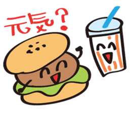 Burger Kun+(Plus) sticker #3996353