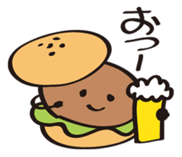 Burger Kun+(Plus) sticker #3996357
