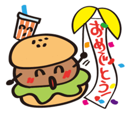 Burger Kun+(Plus) sticker #3996387