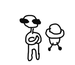 Original and Unique art stickers sticker #3996612