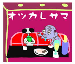 Original and Unique art stickers sticker #3996625