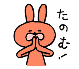Sassy rabbit sticker #3996757