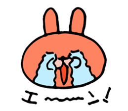 Sassy rabbit sticker #3996760